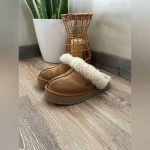 Platform ugg slippers